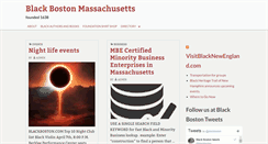 Desktop Screenshot of blackboston.com